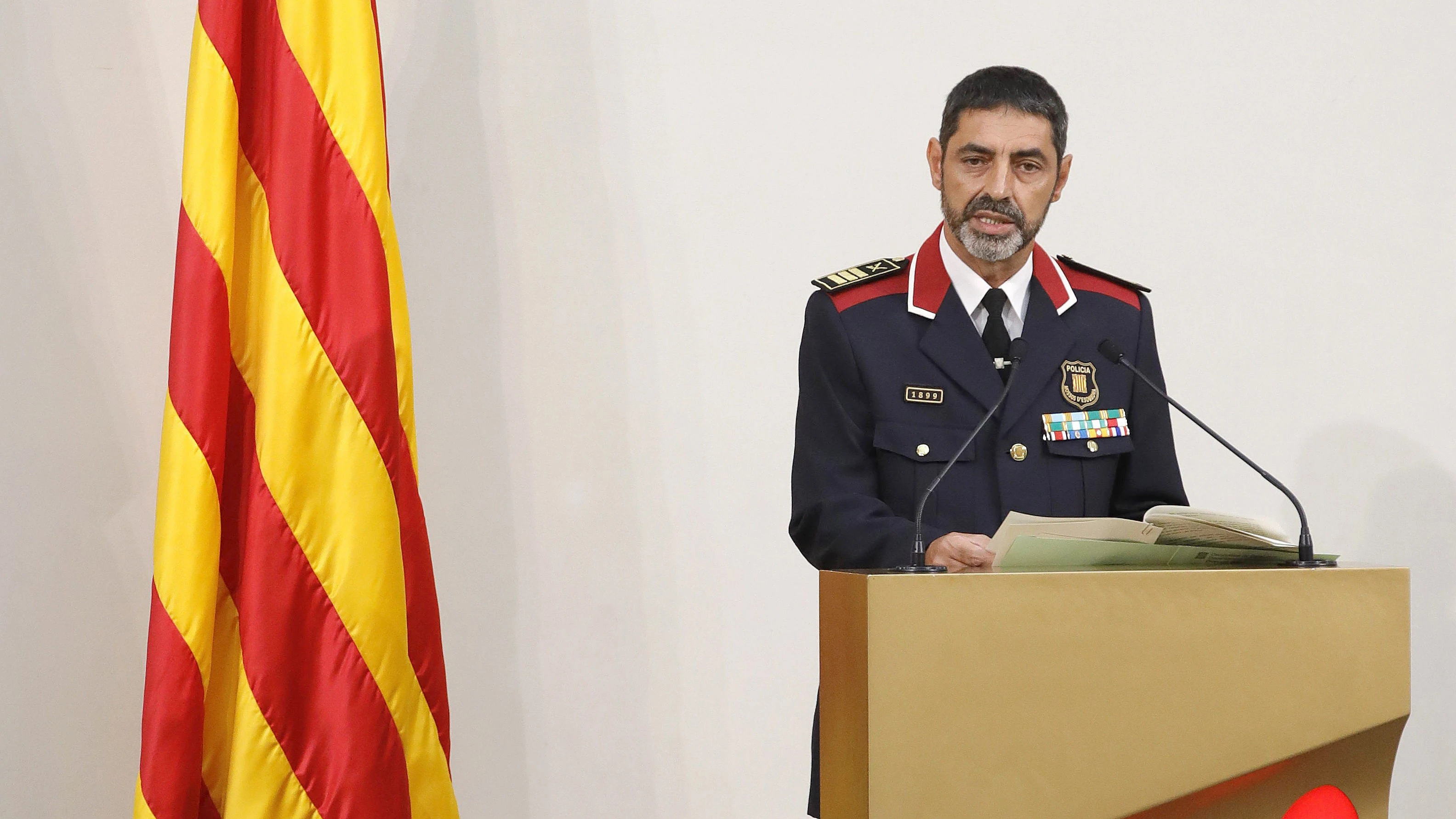 El mayor de los Mossos, Josep Lluís Trapero