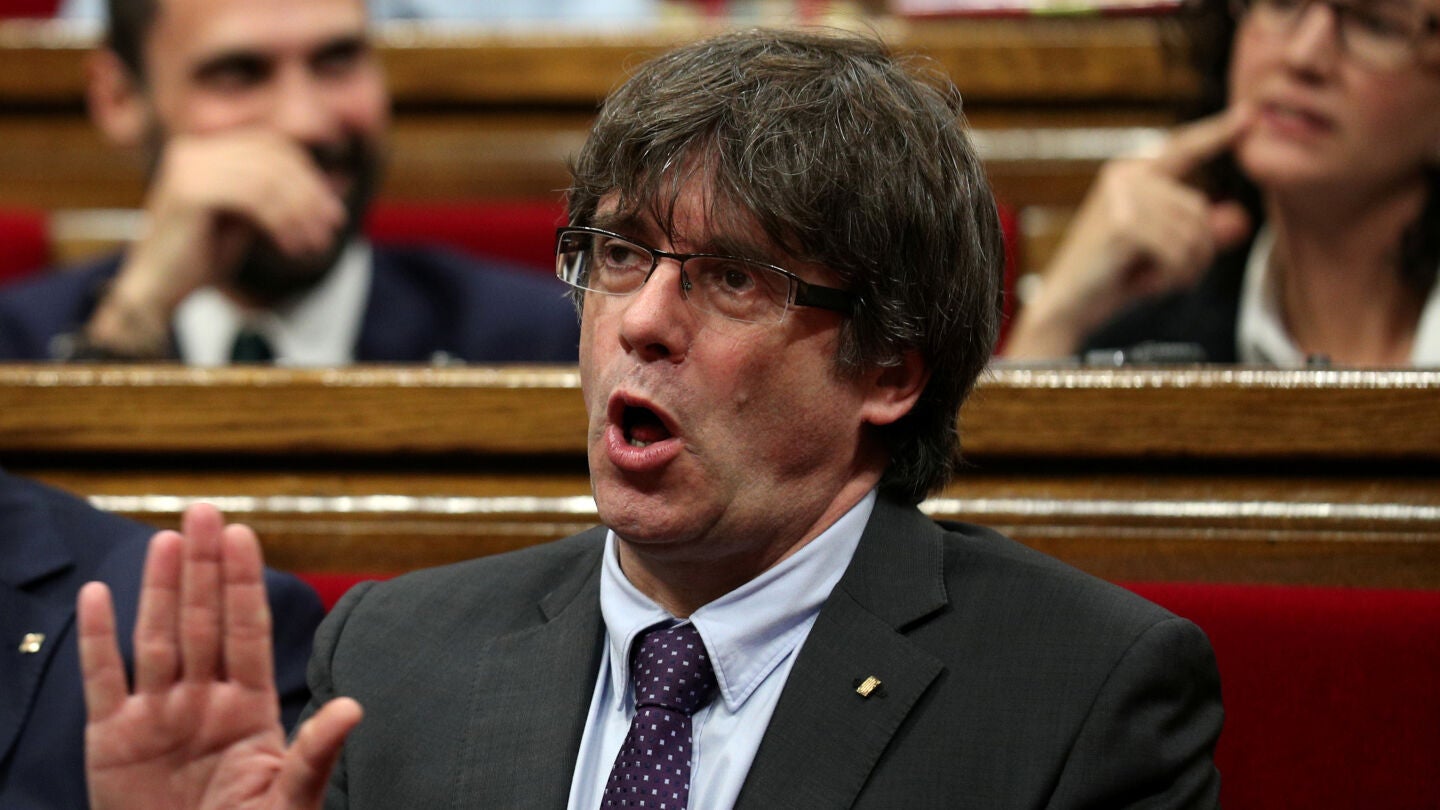 El presidente de la Generalitat, Carles Puigdemont