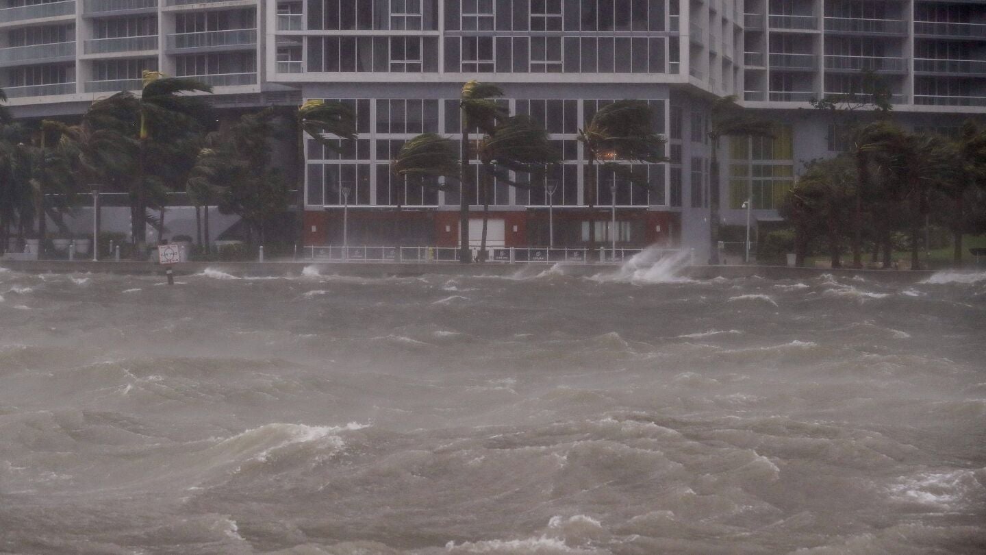 Hurac&aacute;n Irma en Miami, Florida