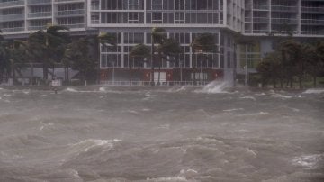 Huracán Irma en Miami, Florida