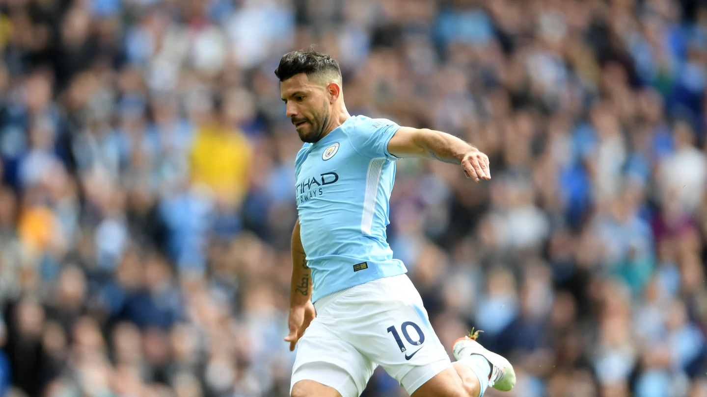 Kun Agüero con el City Kun Agüero con el City