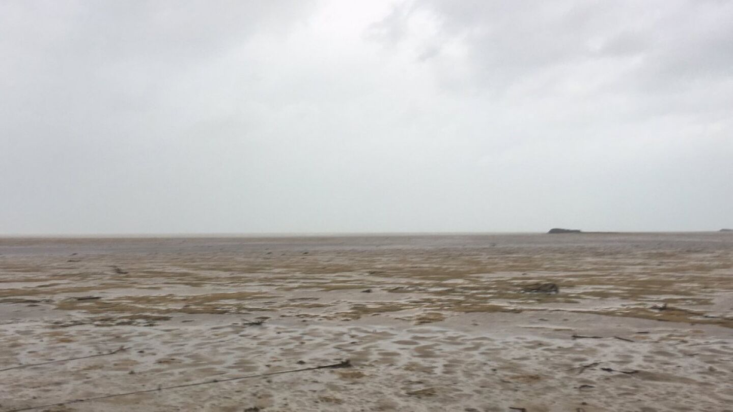 El mar de las Bahamas convertido en desierto