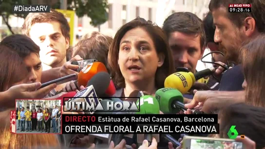 Ada Colau en la Diada Ada Colau en la Diada