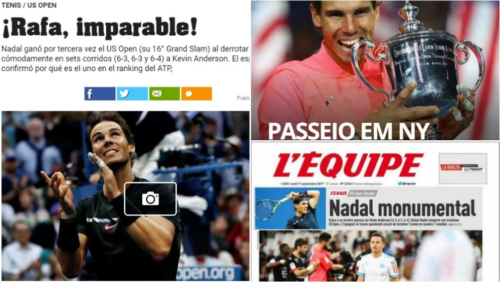 La prensa mundial se rinde a Rafa Nadal