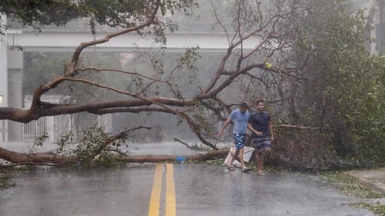 El huracán Irma se acerca a Tampa en su avance hacia el norte de Florida El huracán Irma se acerca a Tampa en su avance hacia el norte de Florida