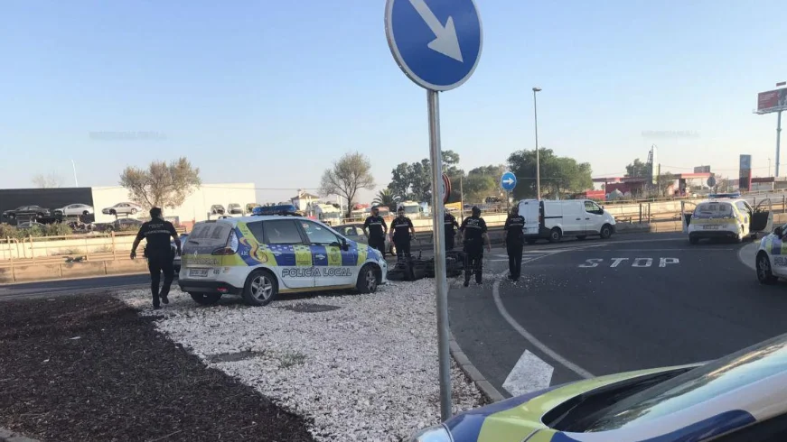 Detienen a un hombre que conducía una moto robada, sin carné de conducir y duplicando la tasa de alcohol 