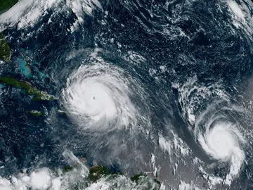 Imagen de un huracán Imagen de un huracán