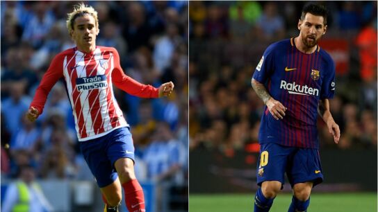 Atl&eacute;tico y Barcelona se enfrentan en el Wanda Metropolitano en Liga