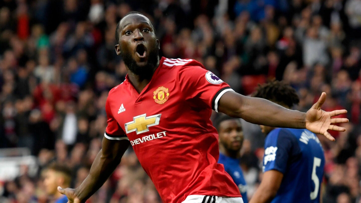 Lukaku celebra un gol