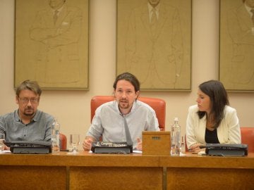 El líder de Podemos, Pablo Iglesias El líder de Podemos, Pablo Iglesias