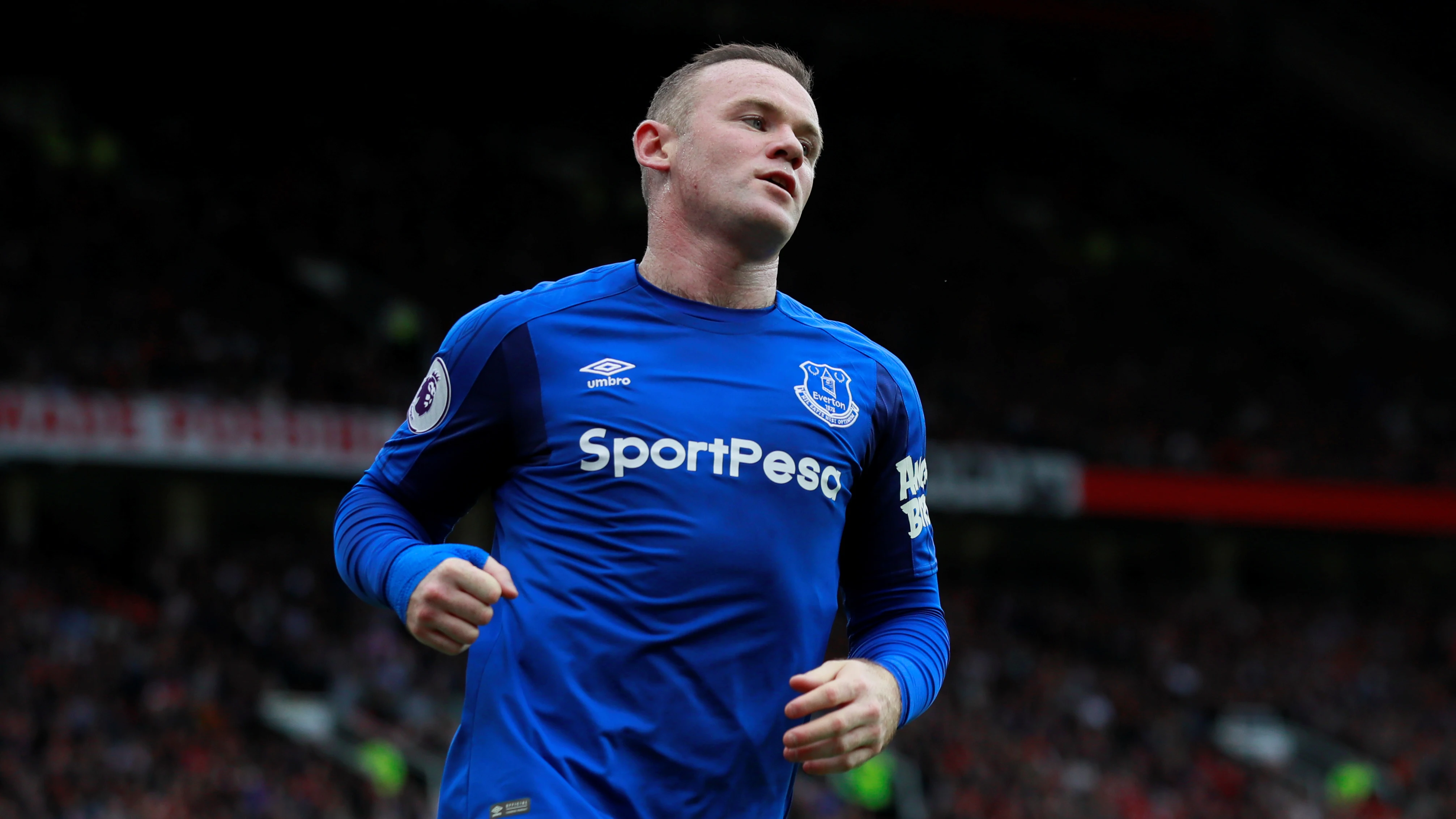 Rooney con el Everton