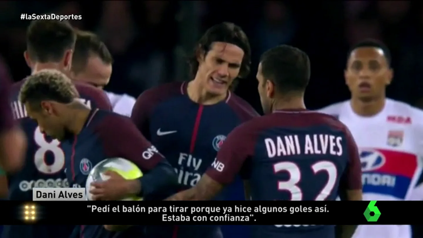 Neymar y Cavani se 'pelean' por tirar las faltas y penaltis en el PSG Neymar y Cavani se 'pelean' por tirar las faltas y penaltis en el PSG