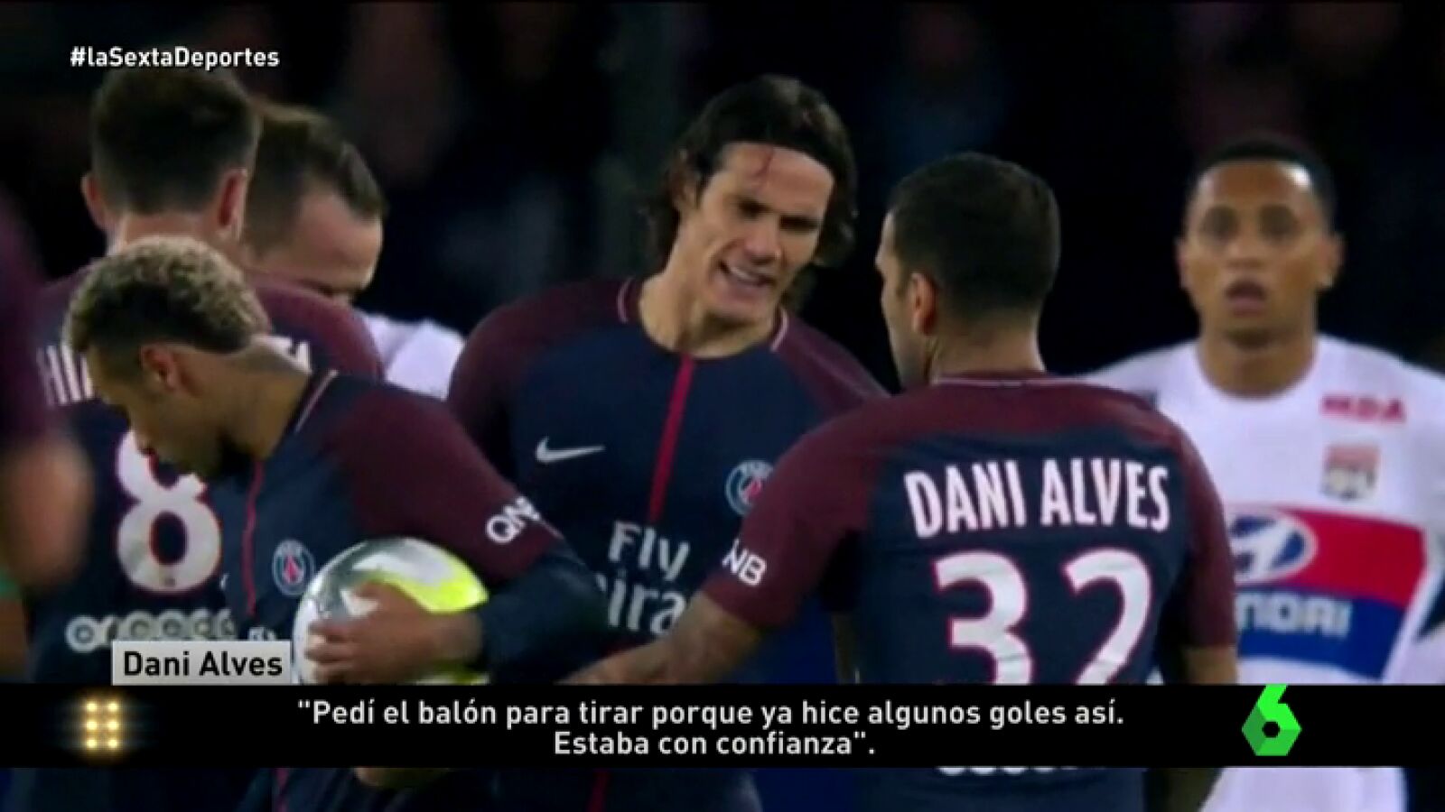 Neymar y Cavani se 'pelean' por tirar las faltas y penaltis en el PSG