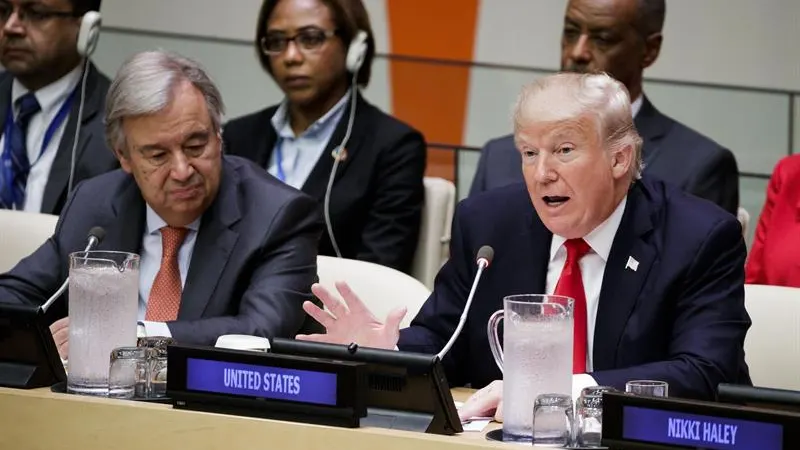 Donald Trump en la ONU