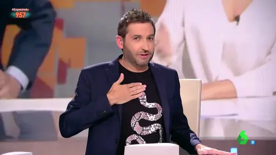 Frank Blanco y su camiseta de cobra Frank Blanco y su camiseta de cobra