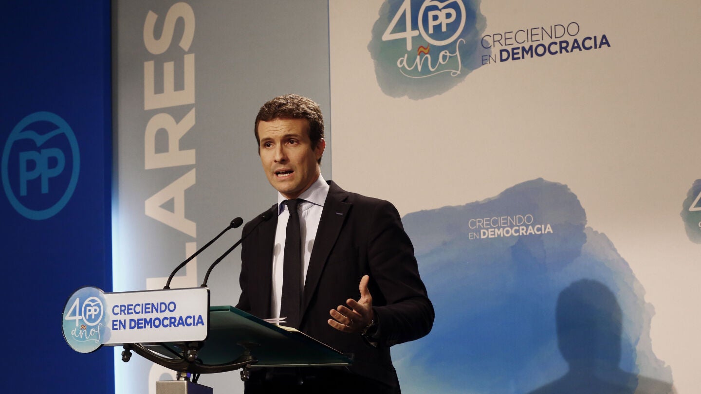 Pablo Casado, vicesecretario de Comunicaci&oacute;n del Partido Popular