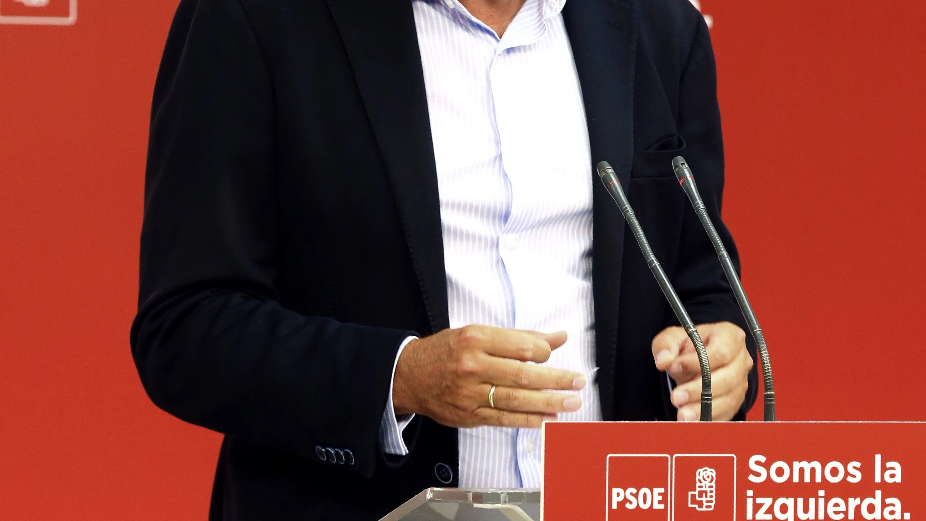 El portavoz del PSOE, Óscar Puente