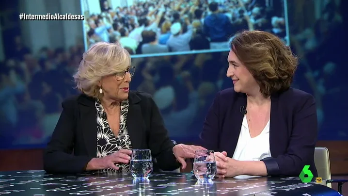 Manuela Carmena y Ada Colao en El Intermedio