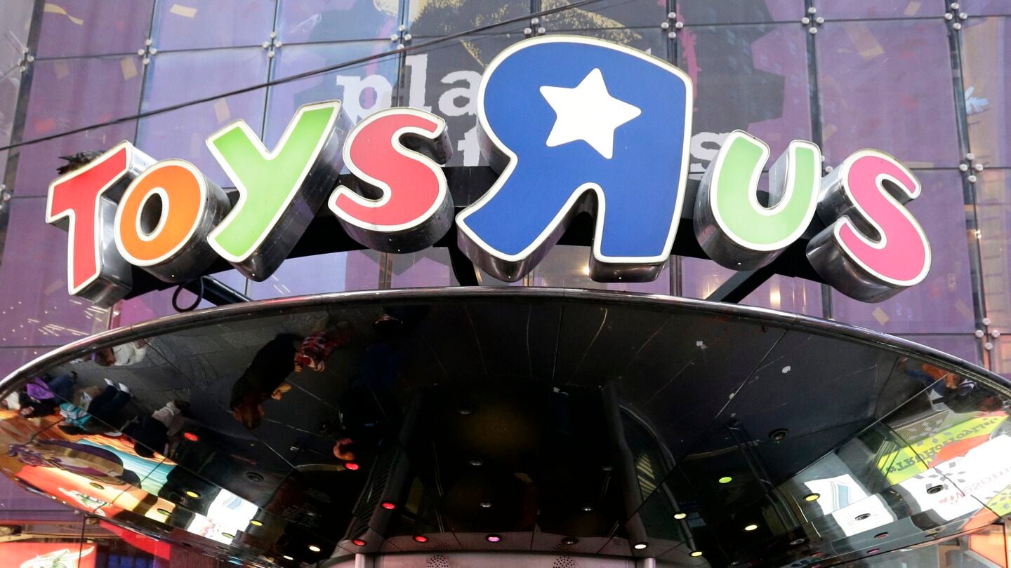 Una tienda de Toys 'R' Us en Times Sqaure, en Nueva York 