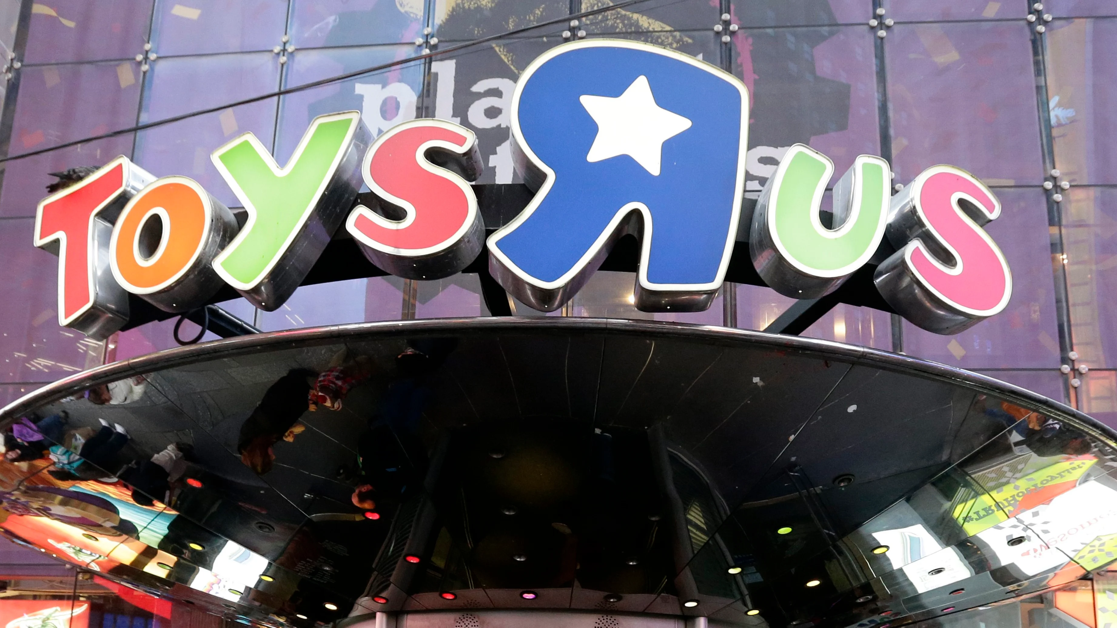 Una tienda de Toys 'R' Us en Times Sqaure, en Nueva York 