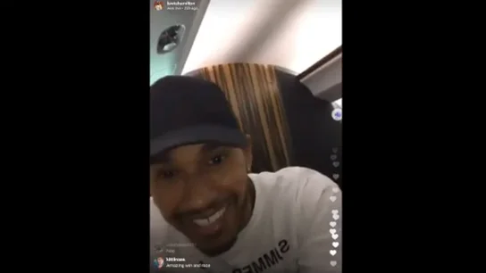 Hamilton en el videochat Hamilton en el videochat