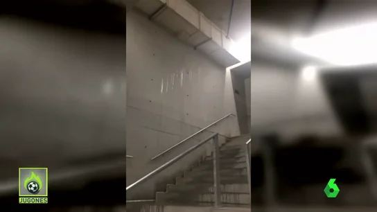 La otra cara del Wanda Metropolitano: goteras en los baños La otra cara del Wanda Metropolitano: goteras en los baños