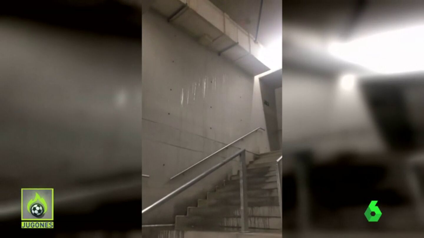 La otra cara del Wanda Metropolitano: goteras en los ba&ntilde;os