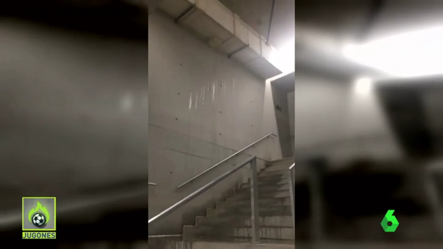 La otra cara del Wanda Metropolitano: goteras en los baños La otra cara del Wanda Metropolitano: goteras en los baños