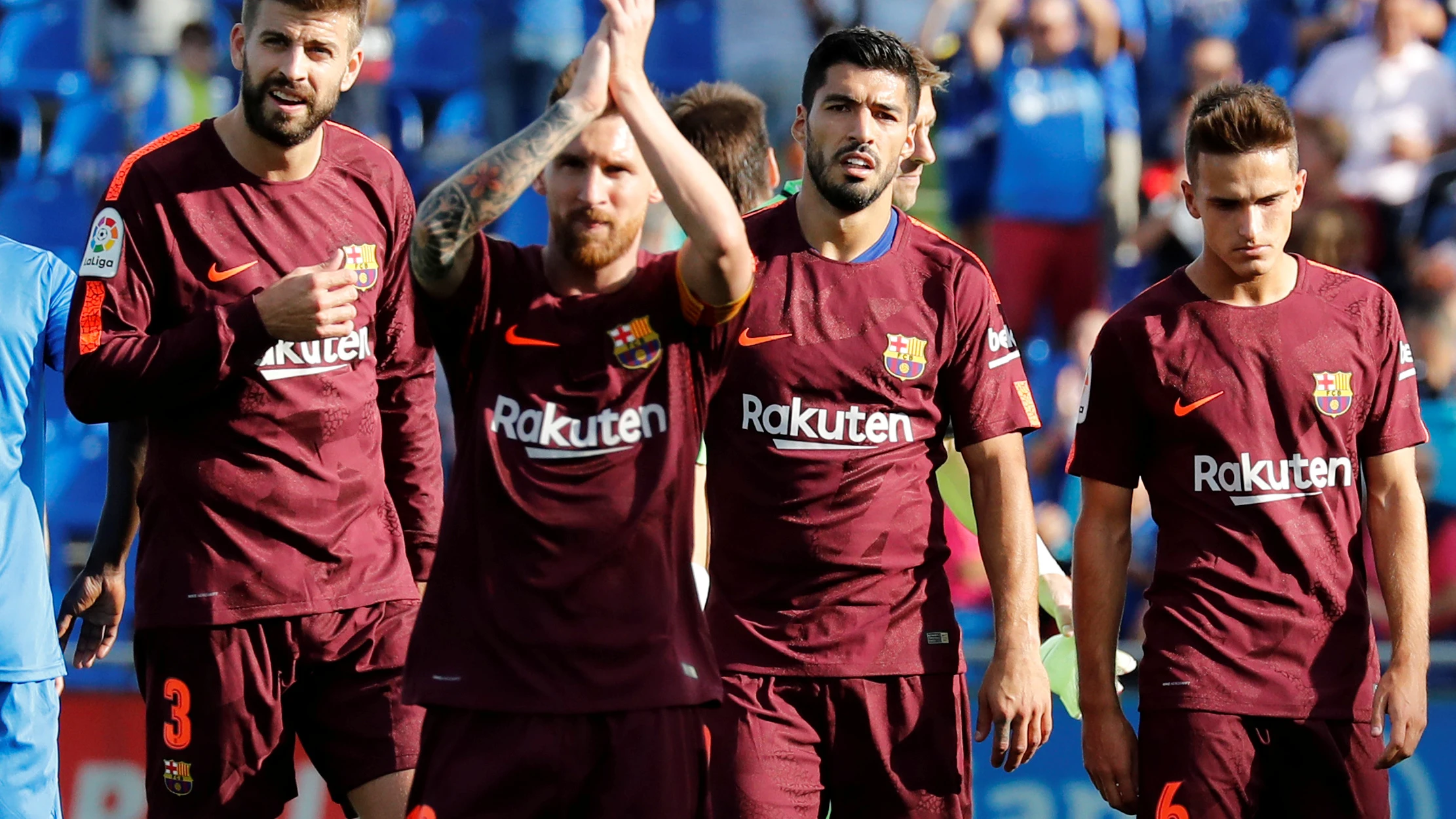 El Barcelona en el Coliseum El Barcelona en el Coliseum