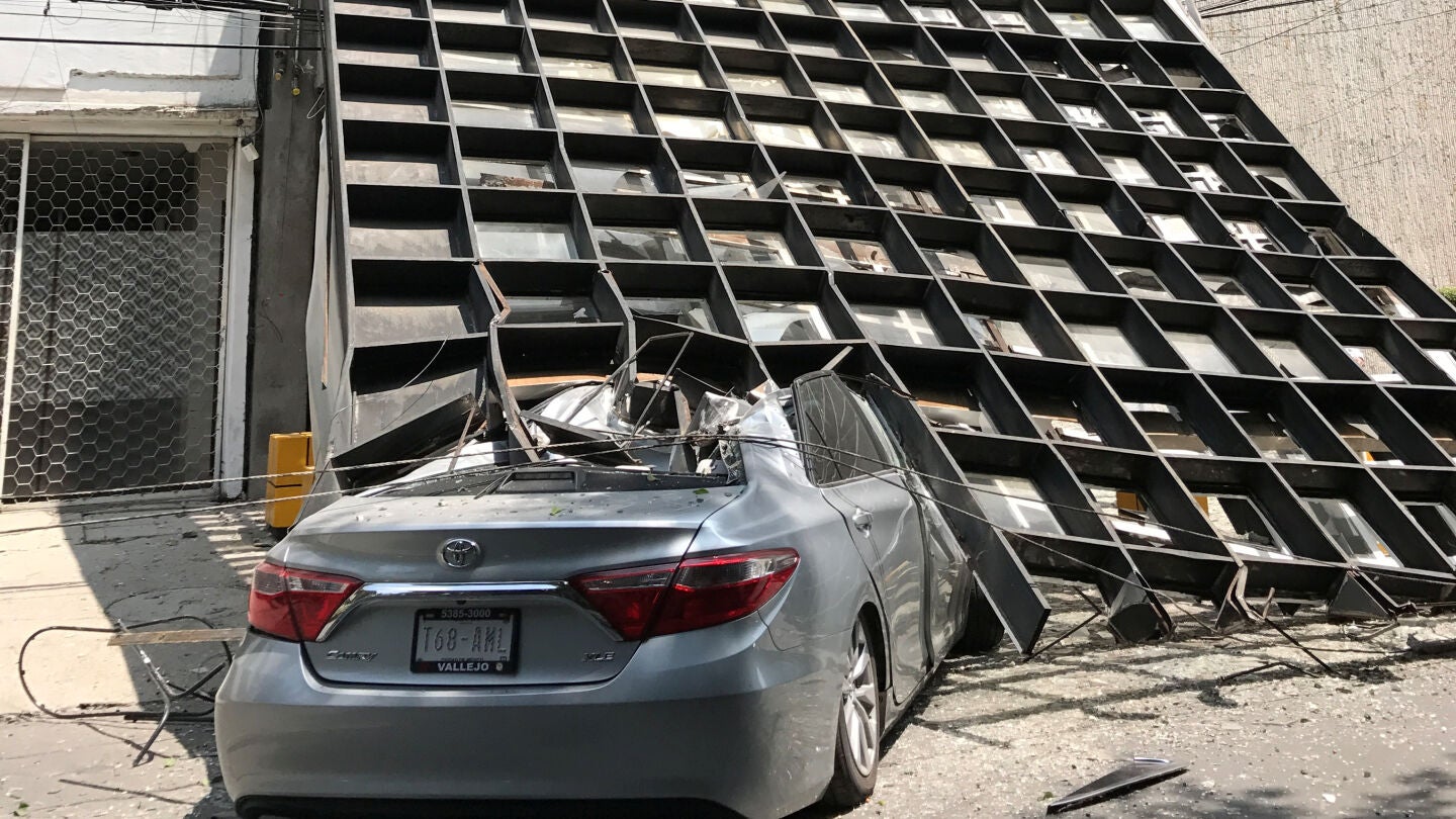 Da&ntilde;os causado por el terremoto