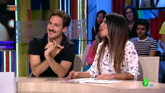 Álex Gadea y Lorena Castell en Zapeando Álex Gadea y Lorena Castell en Zapeando