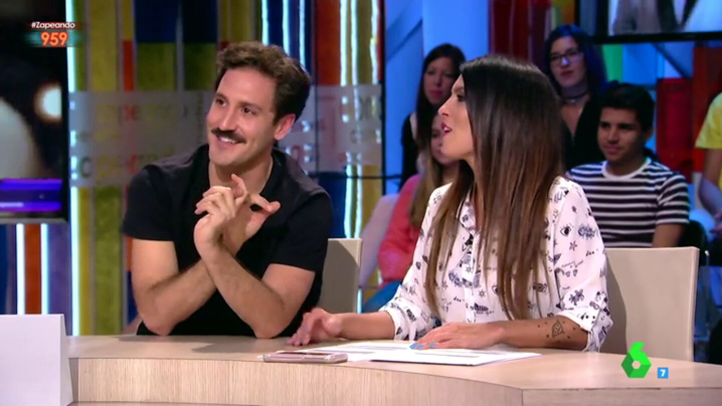 &Aacute;lex Gadea y Lorena Castell en Zapeando