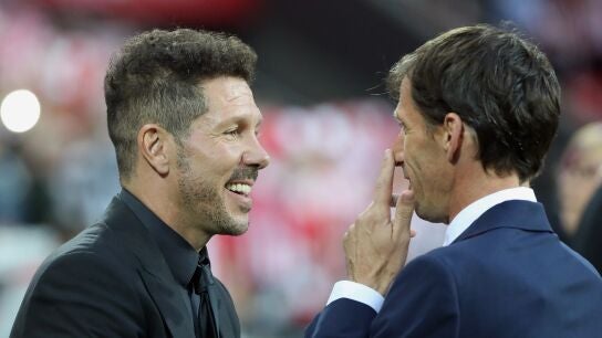 Simeone saluda a Ziganda
