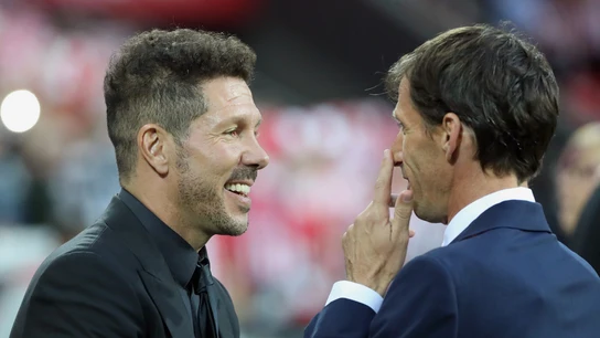 Simeone saluda a Ziganda Simeone saluda a Ziganda