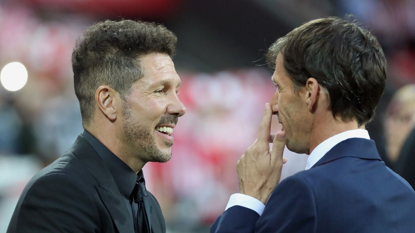 Simeone saluda a Ziganda