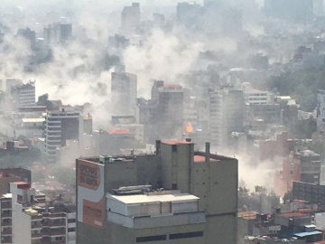 Ciudad de México envuelta en el caos
