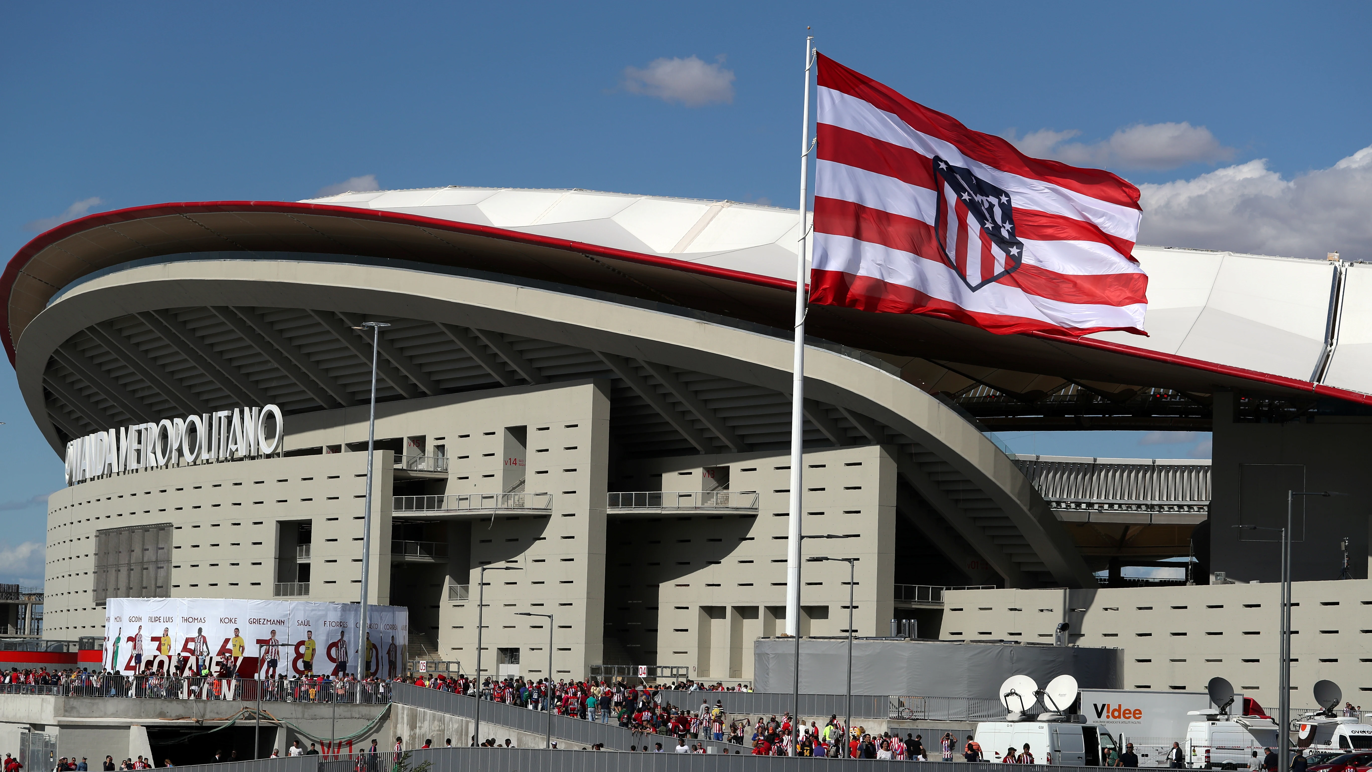 El Wanda Metropolitano, el día de su estreno