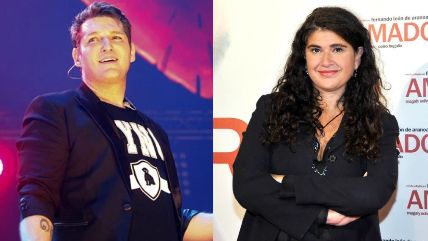 Manu Tenorio y Luc&iacute;a Etxebarria