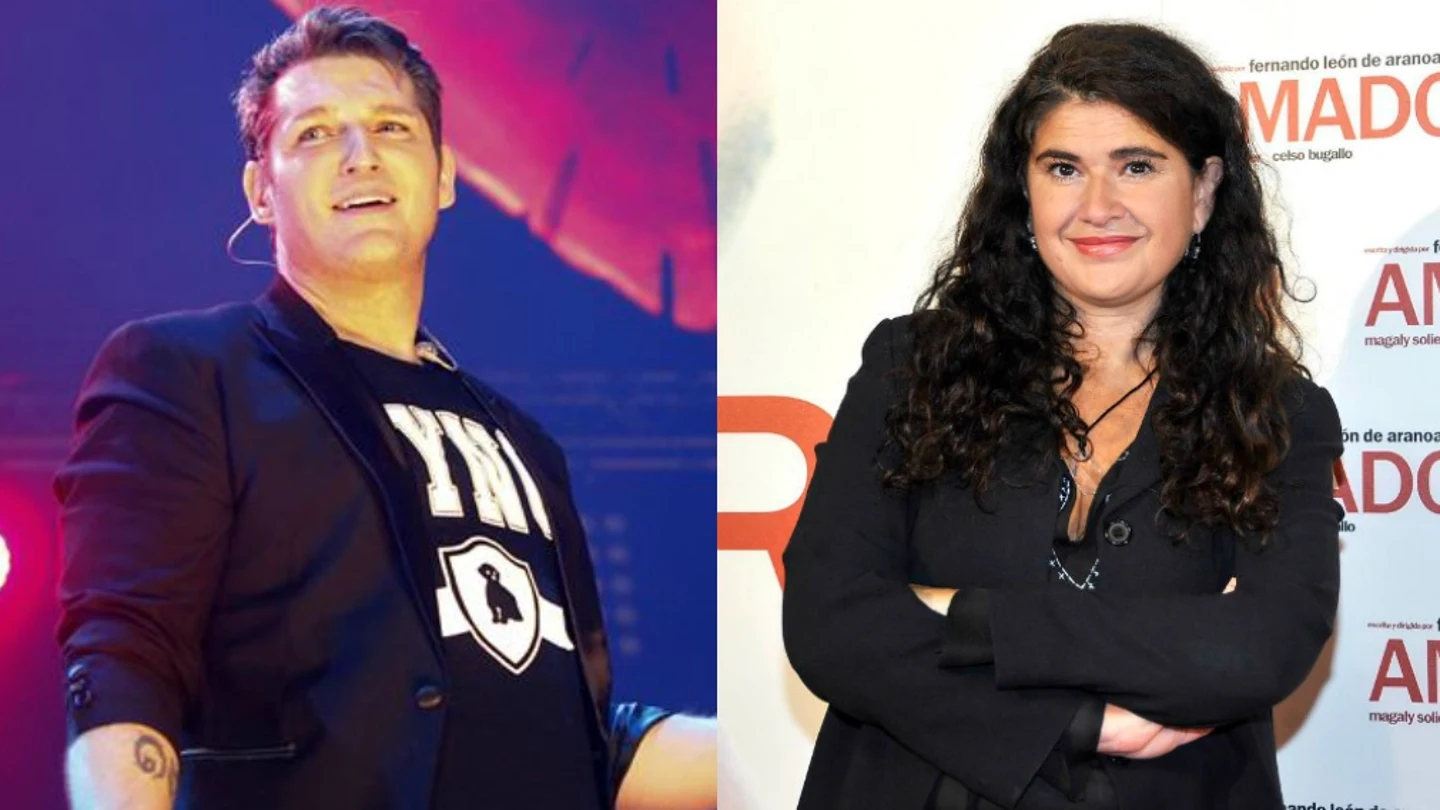 Manu Tenorio y Lucía Etxebarria Manu Tenorio y Lucía Etxebarria