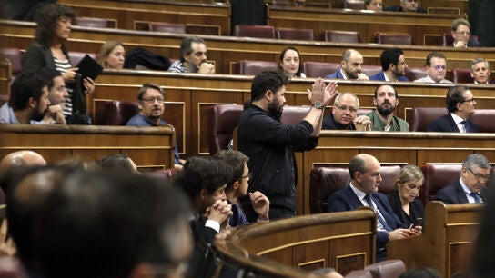Gabriel Rufi&aacute;n, diputado de ERC, en el Congreso