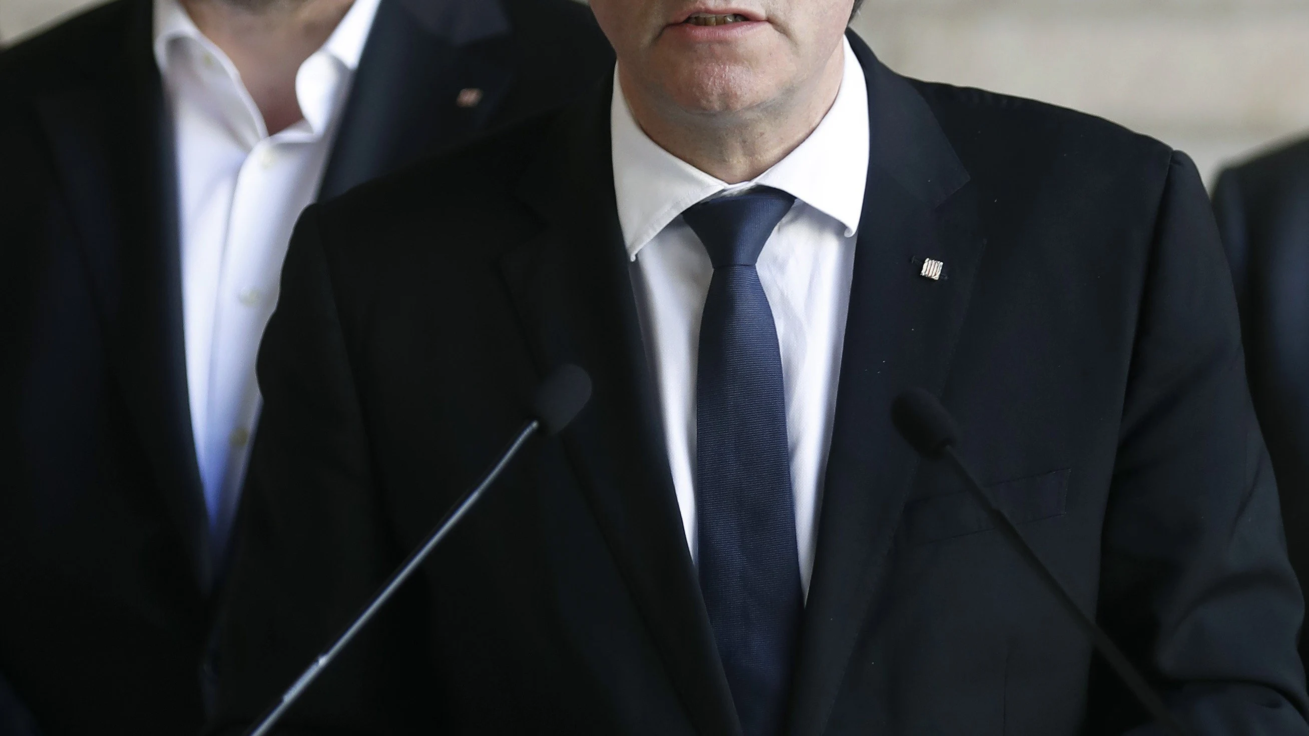 El presidente de la Generalitat, Carles Puigdemont