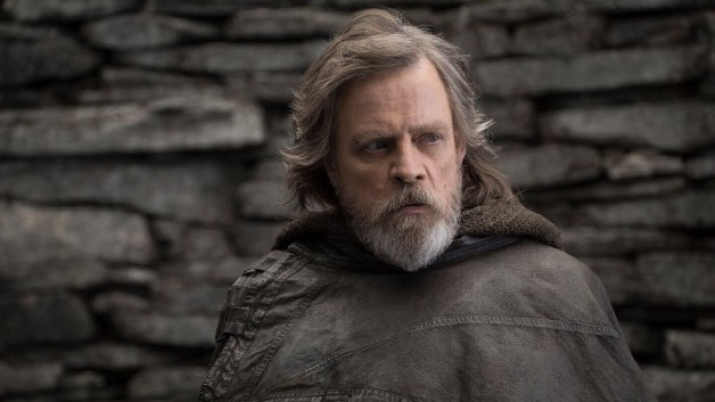Mark Hamill como Luke Skywalker