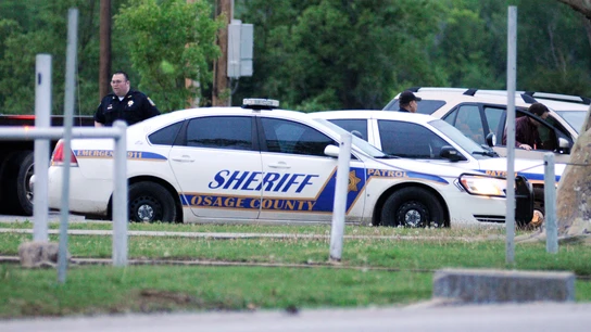 Miembros del departamento de policía Miembros del departamento de policía de Tulsa, en Oklahoma, EEUU