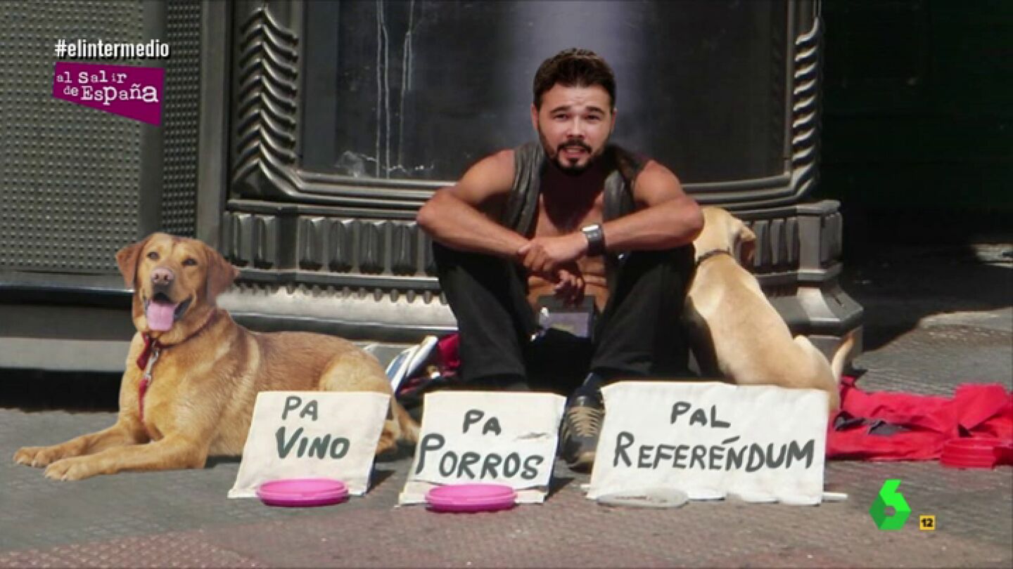 Gabriel Rufi&aacute;n en El Intermedio