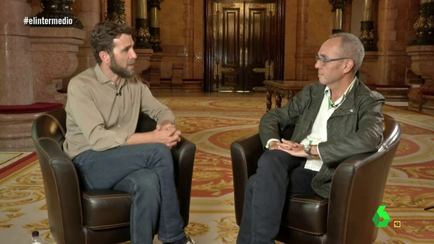 Gonzo con Joan Coscubiela