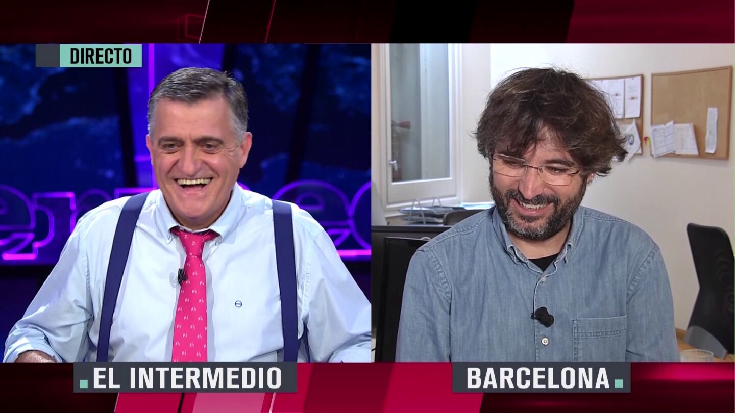 El Gran Wyoming y Jordi &Eacute;vole