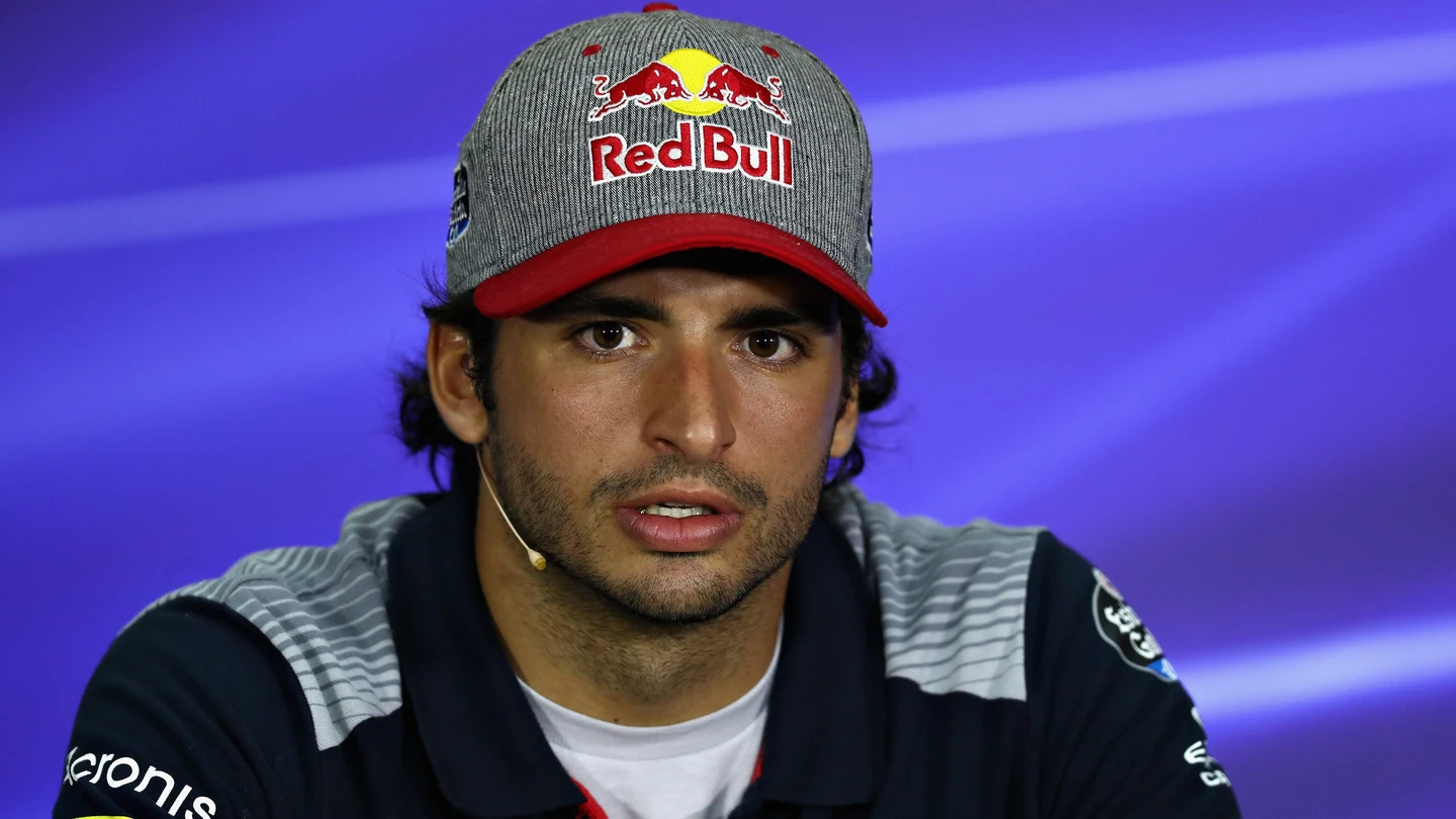 Carlos Sainz en rueda de prensa Carlos Sainz en rueda de prensa
