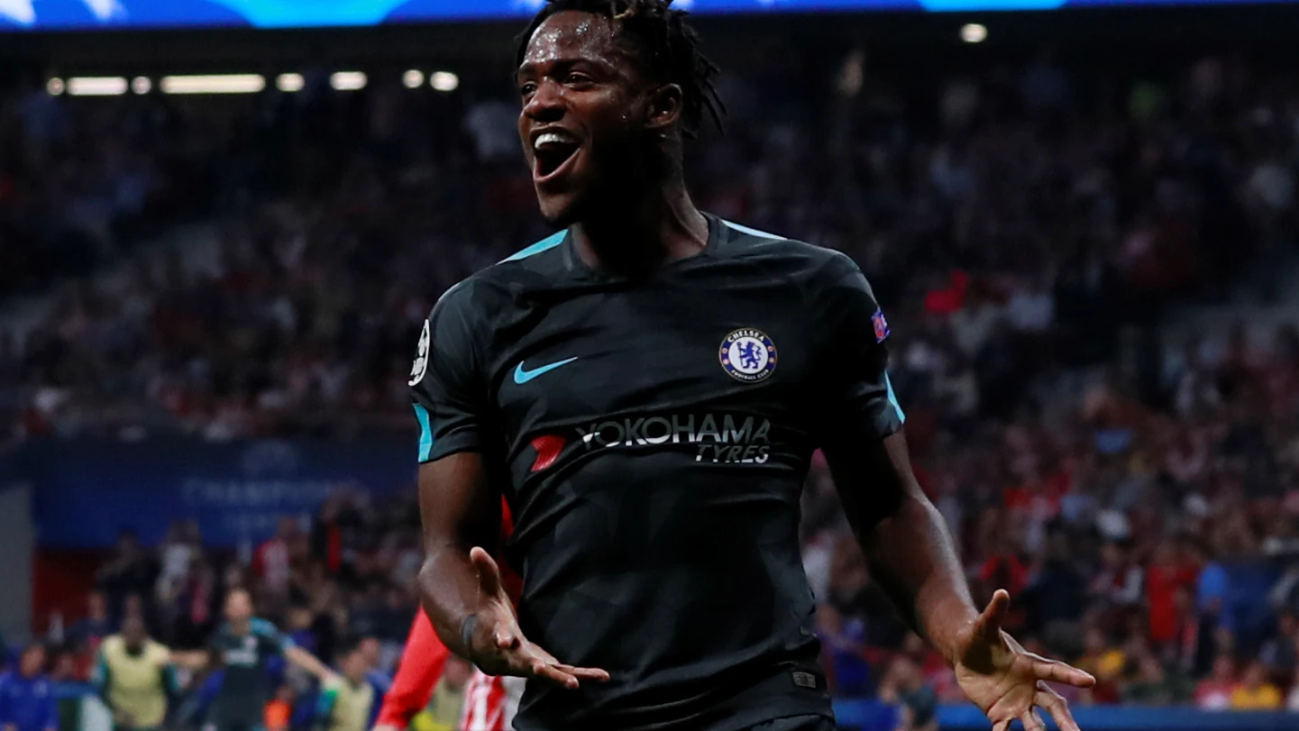 Batshuayi en el Wanda