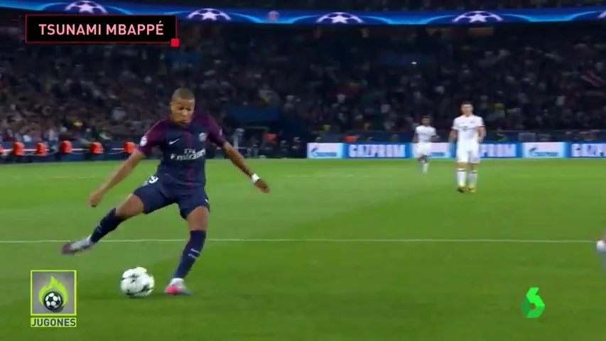 La impresionante maniobra de Mbappé que sentenció al Bayern La impresionante maniobra de Mbappé que sentenció al Bayern