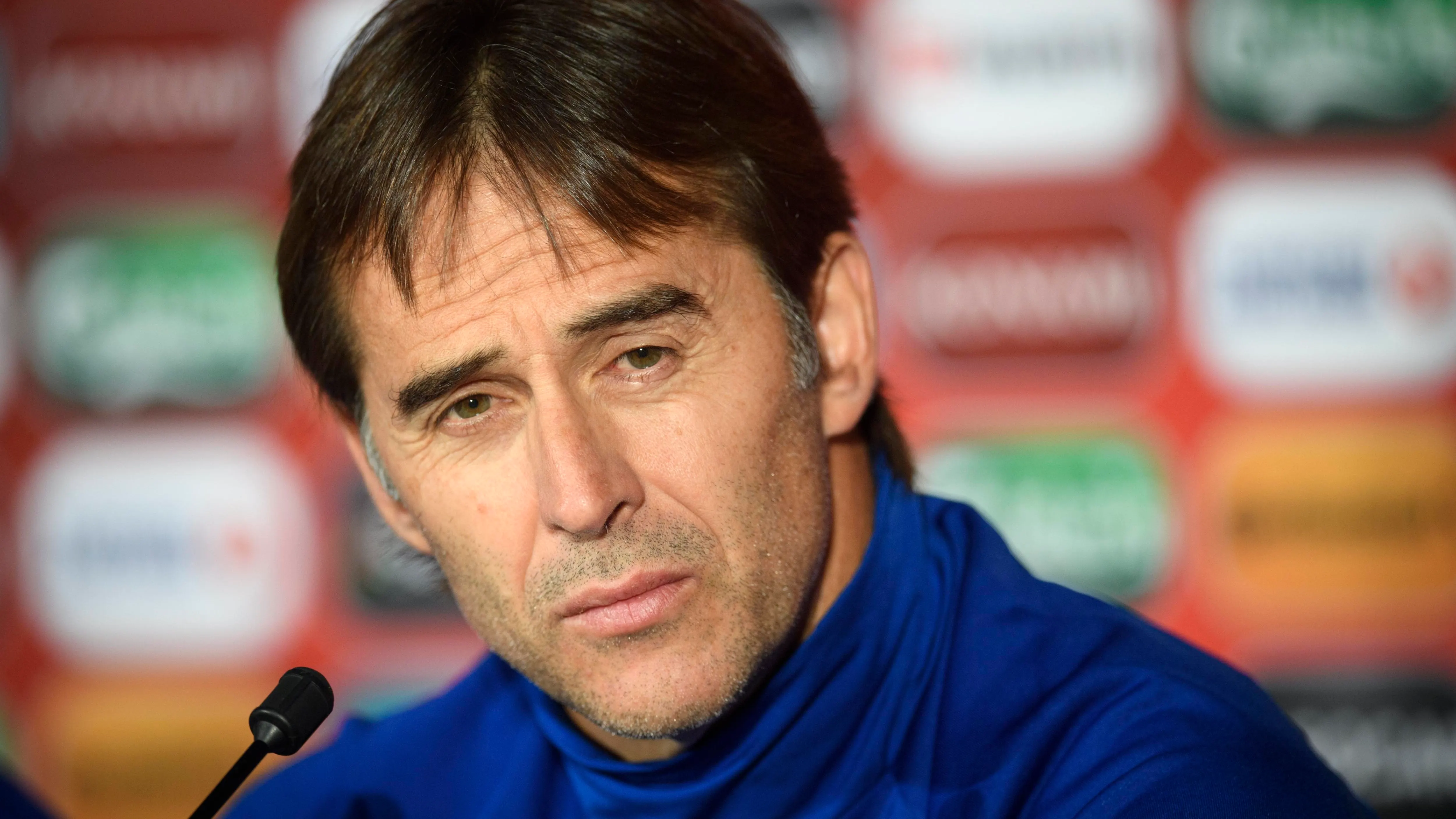 Lopetegui en rueda de prensa Lopetegui en rueda de prensa